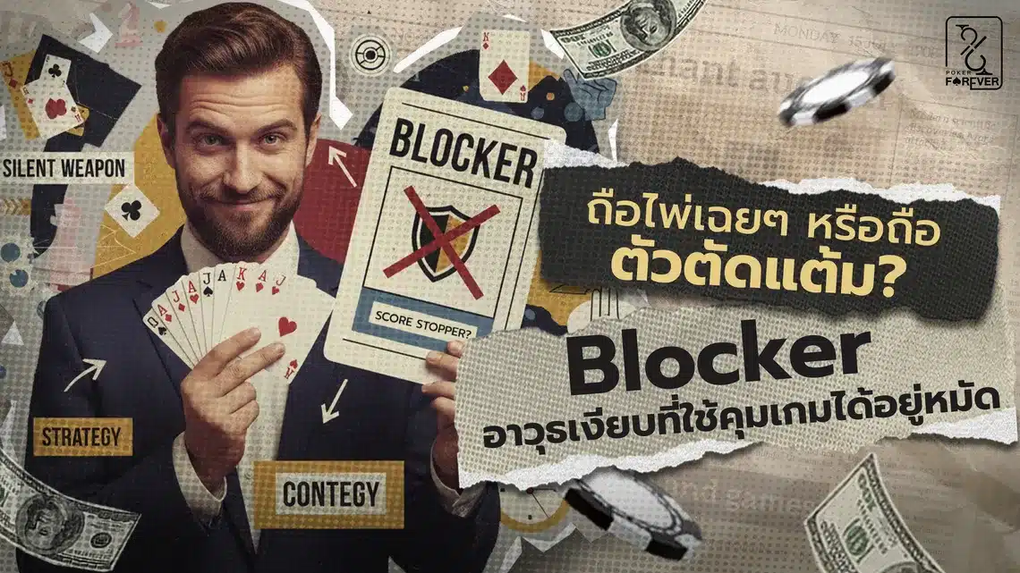 ถือไพ่เฉยๆ หรือถือ 'ตัวตัดแต้ม'? ทำความรู้จัก Blocker อาวุธเงียบที่ใช้คุมเกมได้อยู่หมัด